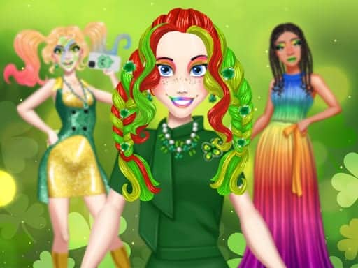 Screenshot van St Patrick's Day Princess Challenge