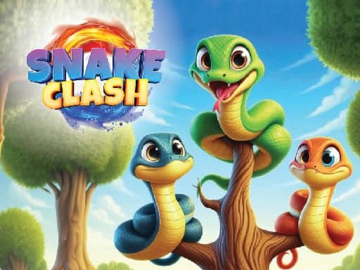 Screenshot van Snake Clash