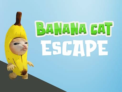Screenshot van Banana Cat Escape