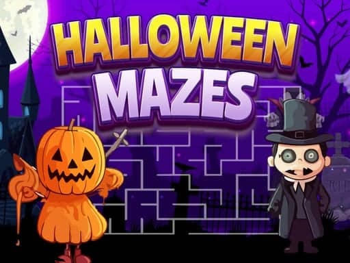 Screenshot van Halloween Mazes