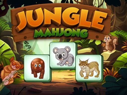 Screenshot van Jungle Mahjong
