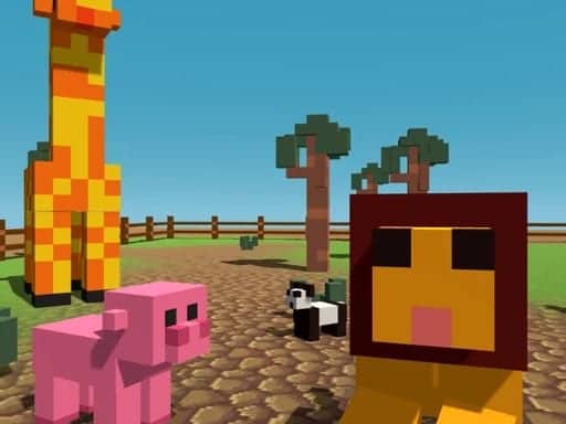 Screenshot van ZooCraft