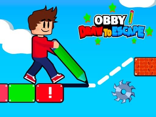 Screenshot van Obby Draw to Escape