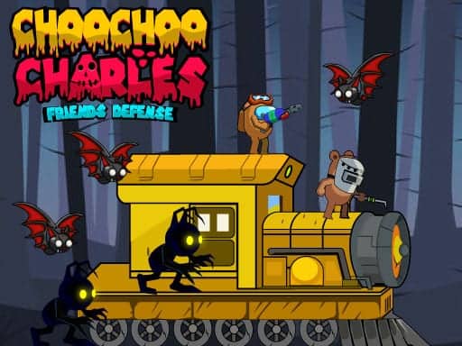 Screenshot van ChooChoo Charles Friends Defense