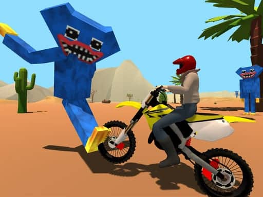 Screenshot van Motoracer vs Huggy
