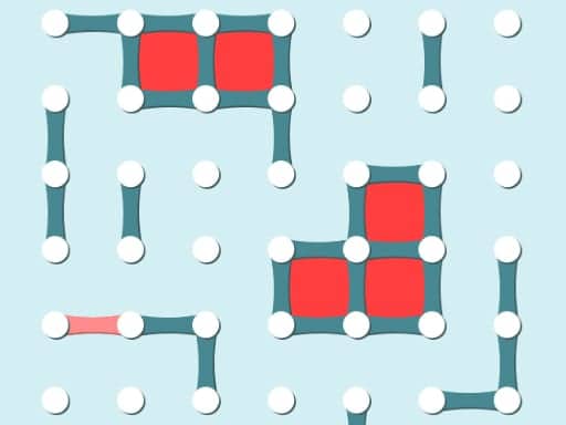 Screenshot van Dots and Boxes