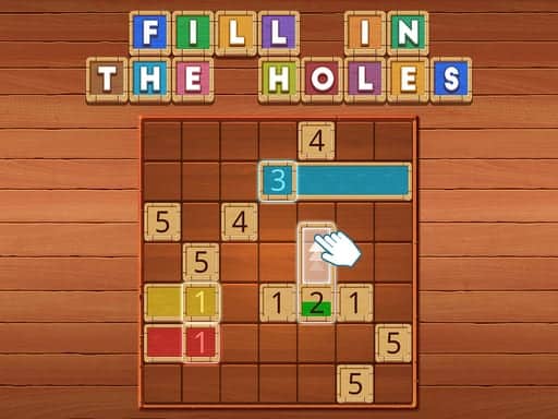 Screenshot van Fill In the holes