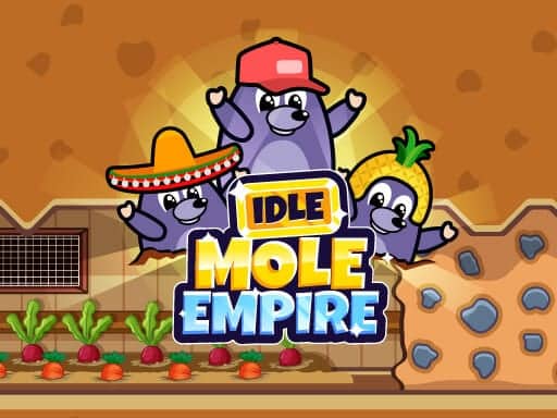 Screenshot van Idle Mole Empire