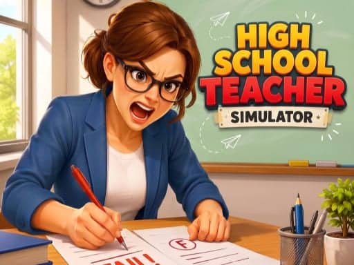 Screenshot van High School Teacher Simulator