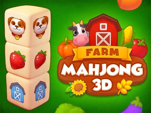 Screenshot van Farm Mahjong 3D
