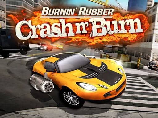 Screenshot van Burnin Rubber Crash n Burn