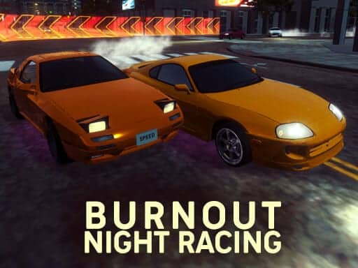 Screenshot van Burnout Night Racing