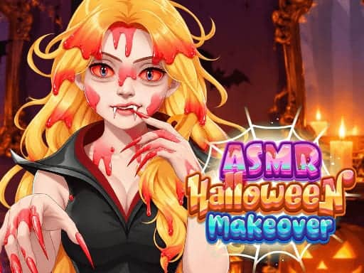 Screenshot van ASMR Halloween Makeover