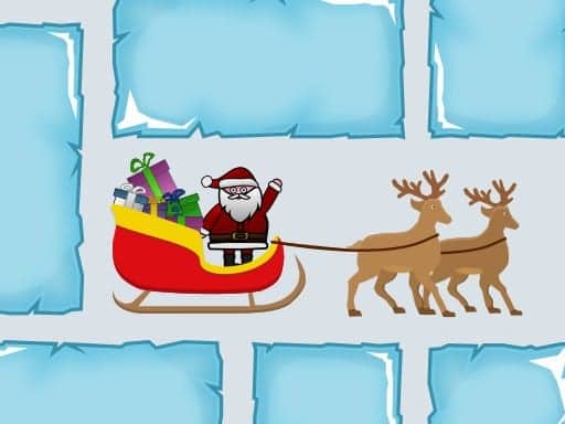 Screenshot van Santa Slide