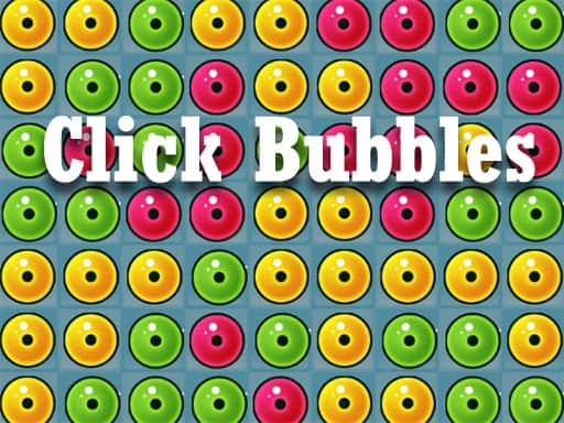 Screenshot van Click Bubbles