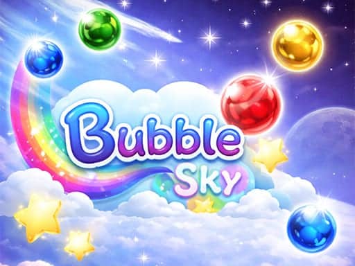 Screenshot van Bubble Sky