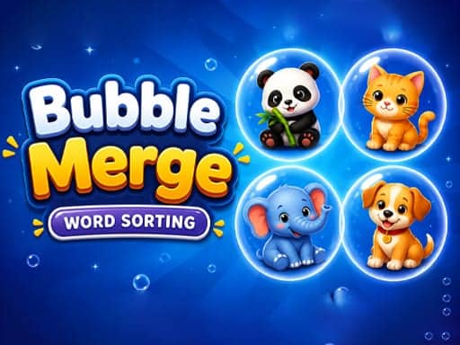 Screenshot van Bubble Merge: Word Sort