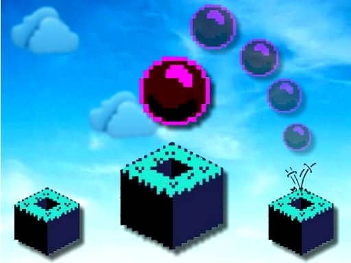 Screenshot van Sky Block Bounce
