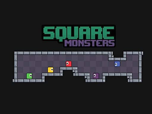 Screenshot van Square Monsters