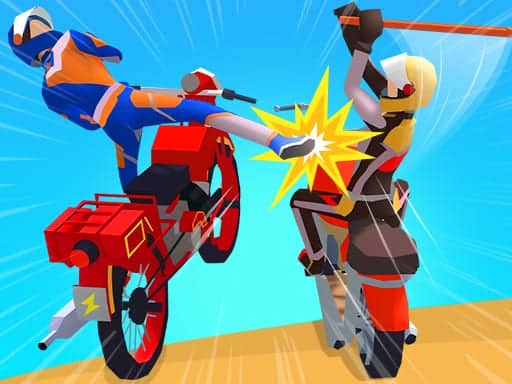 Screenshot van Moto Attack Bike Racing