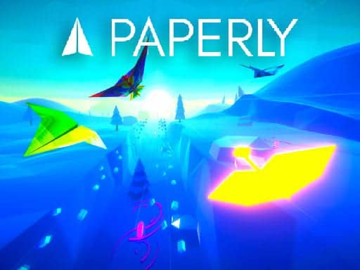 Screenshot van Paperly - Paper Plane Adventure