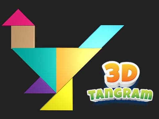 Screenshot van 3D Tangram