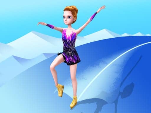 Screenshot van Roller Ski Queen