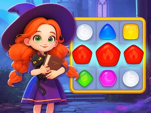 Screenshot van Magic and Wizards Match