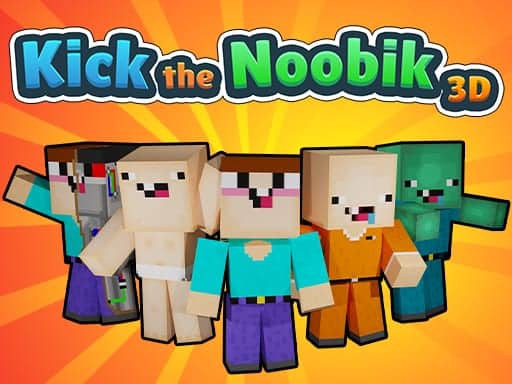 Screenshot van Kick the Noobik 3D