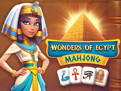 Screenshot van Wonders of Egypt Mahjong