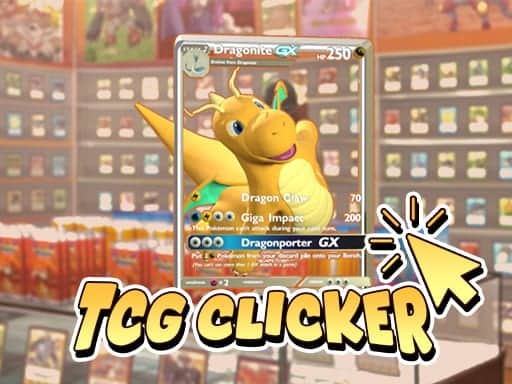 Screenshot van TCG Card Clicker