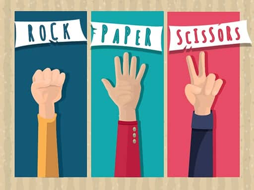 Screenshot van Rock Paper Scissors