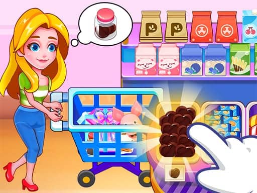 Screenshot van Kids Supermarket