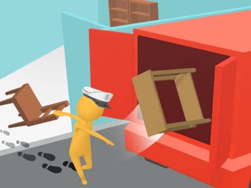 Screenshot van Totally Reliable Delivery Stickman
