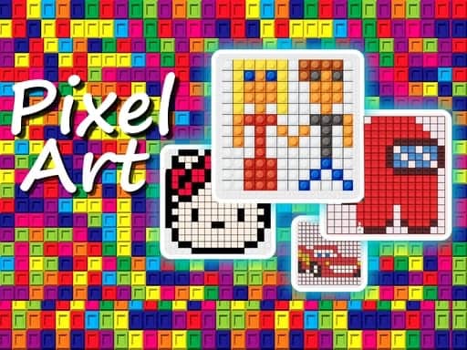 Screenshot van Pixel Art Challenge