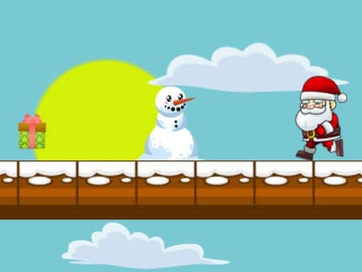 Screenshot van Running Santa