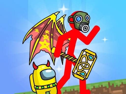 Screenshot van Stickman Mega Boss: Battles!