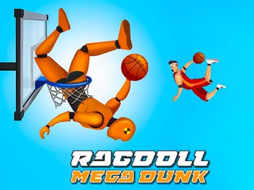 Screenshot van Ragdoll Mega Dunk