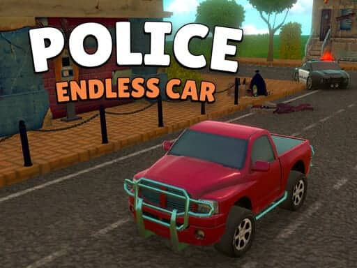 Screenshot van Police Endless Car