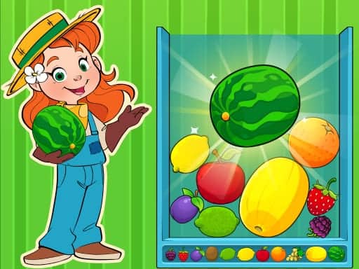 Screenshot van Striped Fruit - Watermelon Land