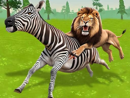 Screenshot van Lion Family Sim Online