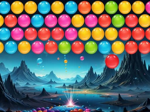 Screenshot van Bubble Blitz Galaxy