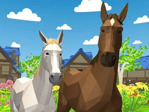 Screenshot van Horse Family Animal Simulator 3D