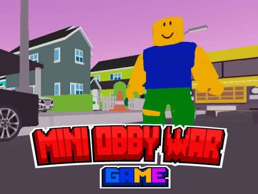 Screenshot van Mini Obby War Game