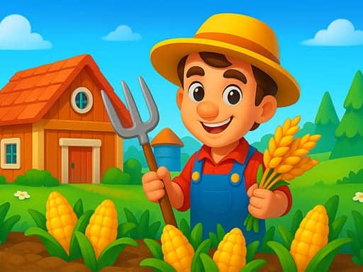 Screenshot van Family Idle Farm: Build & Harvest