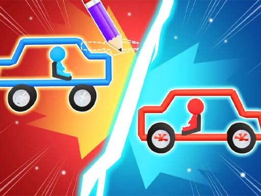Screenshot van Draw Car Fight