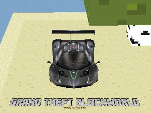 Screenshot van Grand theft Blockworld