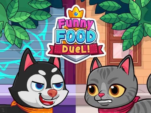 Screenshot van Funny Food Duel