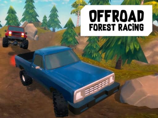 Screenshot van OffRoad Forest Racing