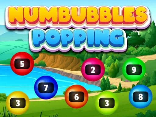 Screenshot van Numbubbles Popping